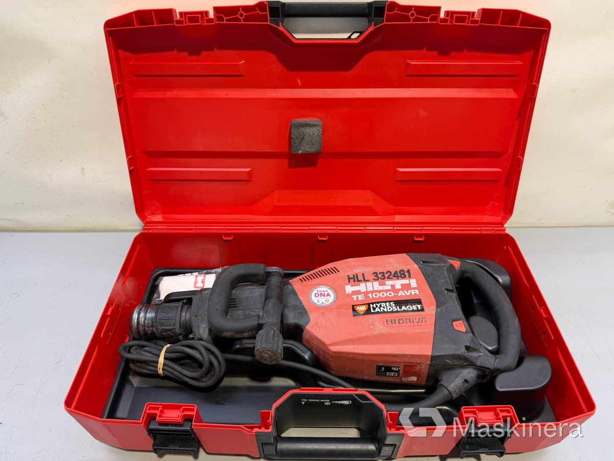 Bilningshammare Hilti TE 1000-AVR - Bouwmaterieel: afbeelding 1 Bilningshammare Hilti TE 1000-AVR - Bouwmaterieel: afbeelding 1
