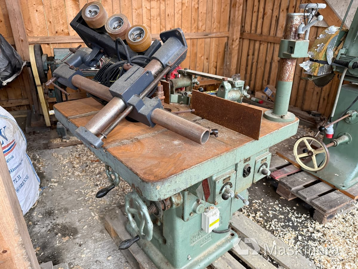 Bordsfräs med matarverk Jonsereds - Bouwmaterieel: afbeelding 3 Bordsfräs med matarverk Jonsereds - Bouwmaterieel: afbeelding 3