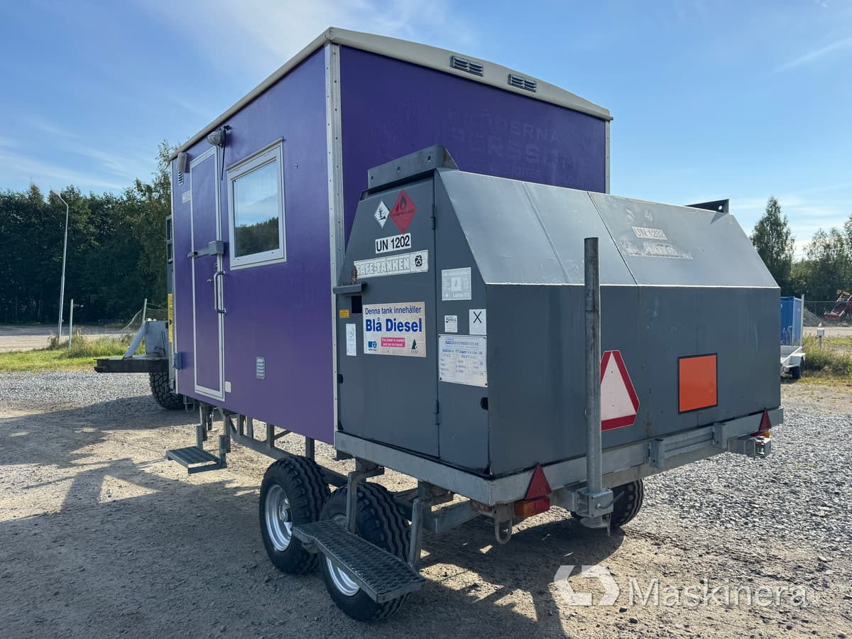 Depåvagn Arbetsvagnar BVR 3150 - Wooncontainer, Aanhangwagen: afbeelding 3 Depåvagn Arbetsvagnar BVR 3150 - Wooncontainer, Aanhangwagen: afbeelding 3