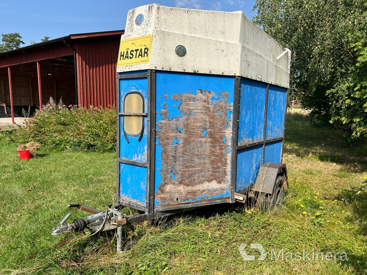 Fågelsta Släpet 1500 HT Hästtransport Fågelsta - Paardentrailer: afbeelding 1 Fågelsta Släpet 1500 HT Hästtransport Fågelsta - Paardentrailer: afbeelding 1