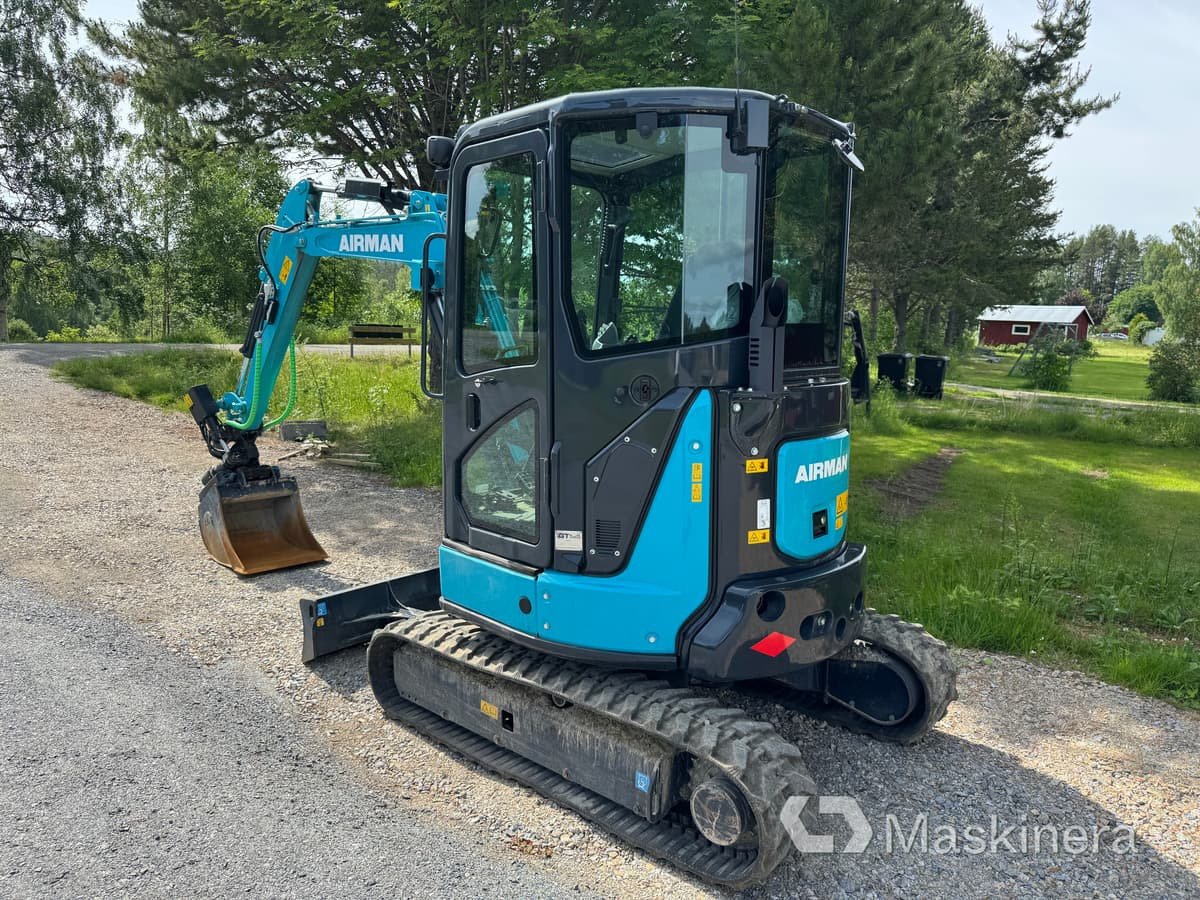 Grävmaskin Airman AX33u-7 med tillbehör - Rupsgraafmachine: afbeelding 3 Grävmaskin Airman AX33u-7 med tillbehör - Rupsgraafmachine: afbeelding 3