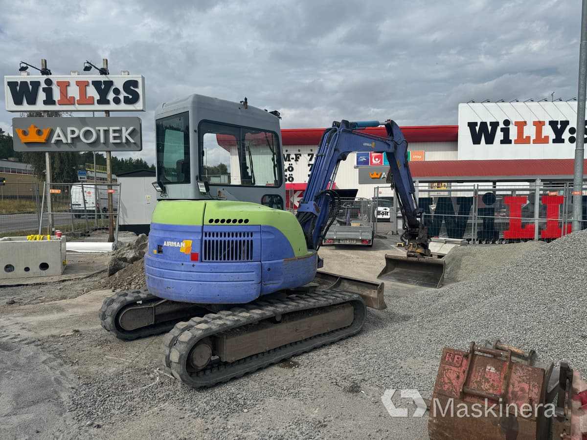 Grävmaskin Airman AX50U - Rupsgraafmachine: afbeelding 5 Grävmaskin Airman AX50U - Rupsgraafmachine: afbeelding 5