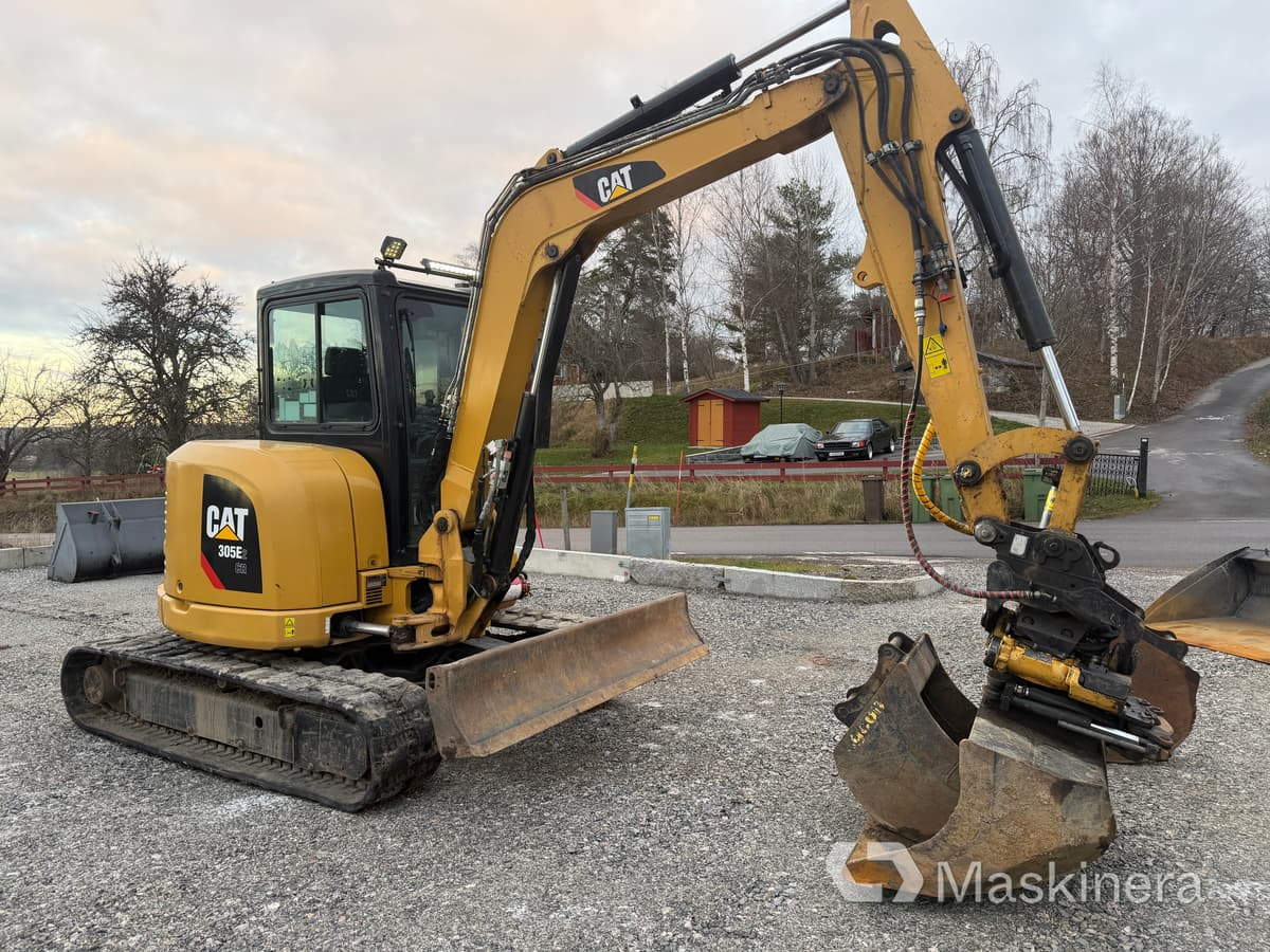 Grävmaskin CAT 305E2 CR med tillbehör - Rupsgraafmachine: afbeelding 3 Grävmaskin CAT 305E2 CR med tillbehör - Rupsgraafmachine: afbeelding 3