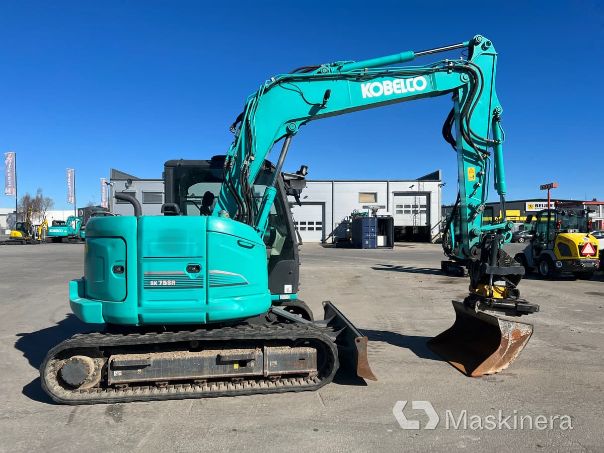 Grävmaskin Kobelco SK75SR-3E - Rupsgraafmachine: afbeelding 4 Grävmaskin Kobelco SK75SR-3E - Rupsgraafmachine: afbeelding 4