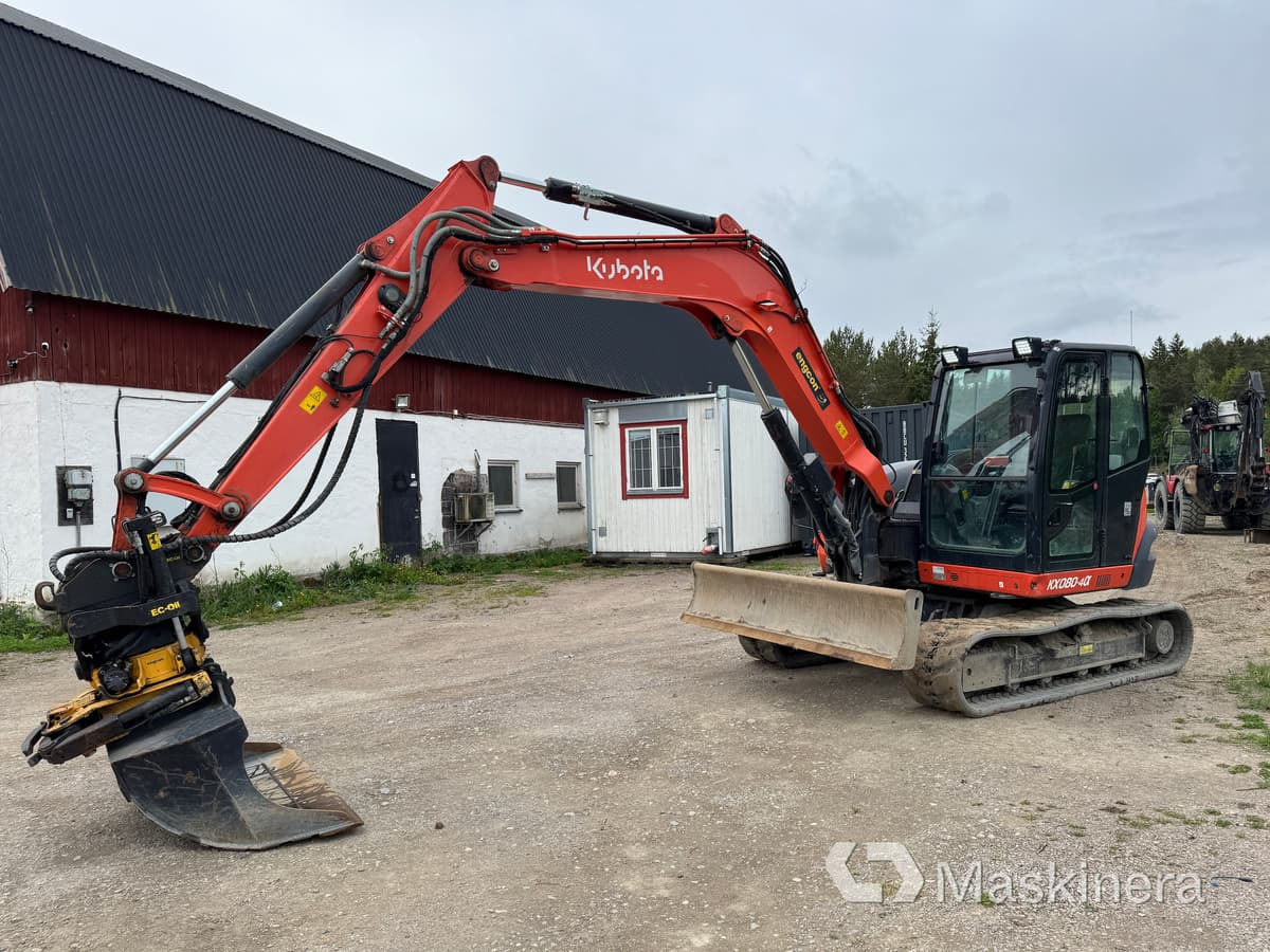 Grävmaskin Kubota KX 080-4 - Rupsgraafmachine: afbeelding 1 Grävmaskin Kubota KX 080-4 - Rupsgraafmachine: afbeelding 1