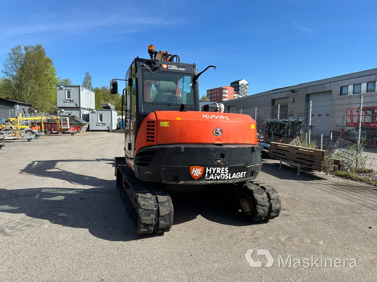 Grävmaskin Kubota KX080-4 - Rupsgraafmachine: afbeelding 4 Grävmaskin Kubota KX080-4 - Rupsgraafmachine: afbeelding 4