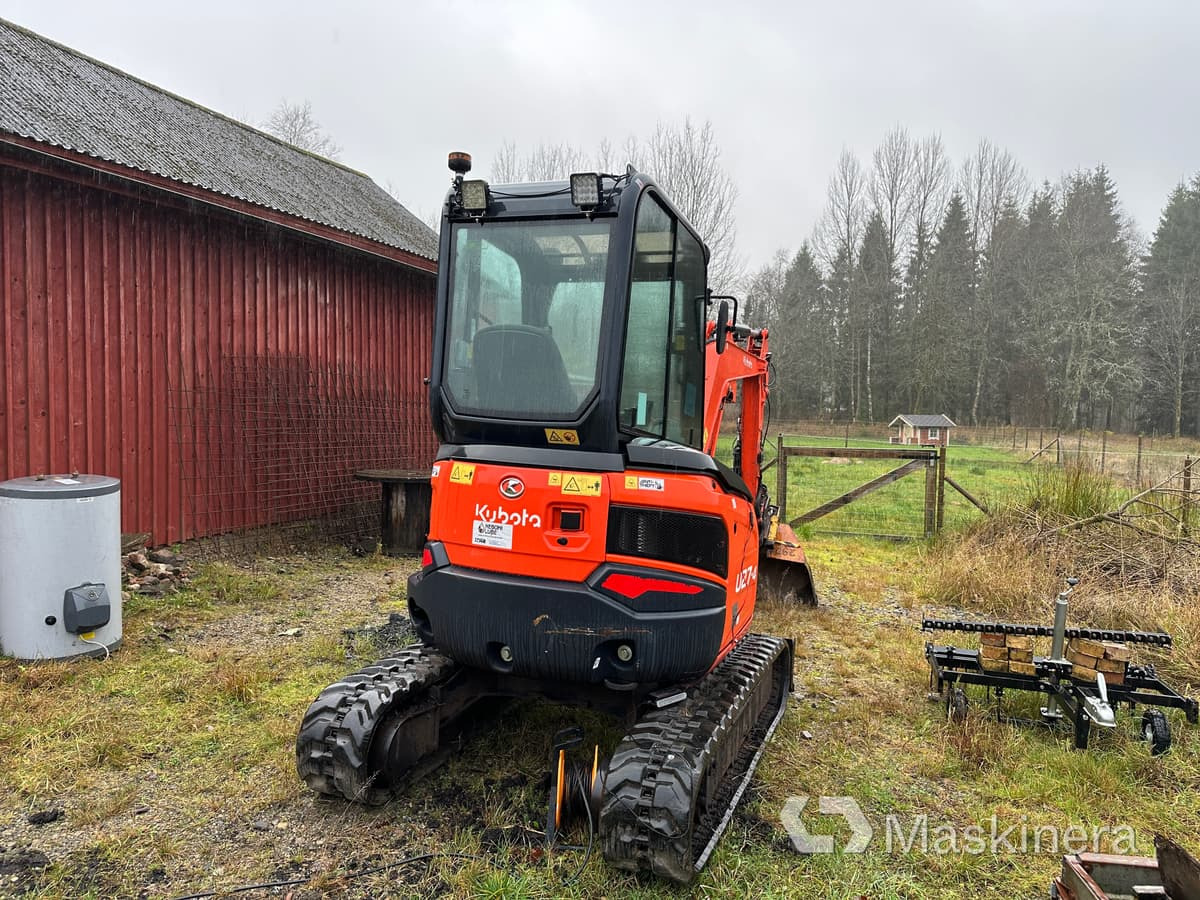 Grävmaskin Kubota U27-4 - Rupsgraafmachine: afbeelding 5 Grävmaskin Kubota U27-4 - Rupsgraafmachine: afbeelding 5