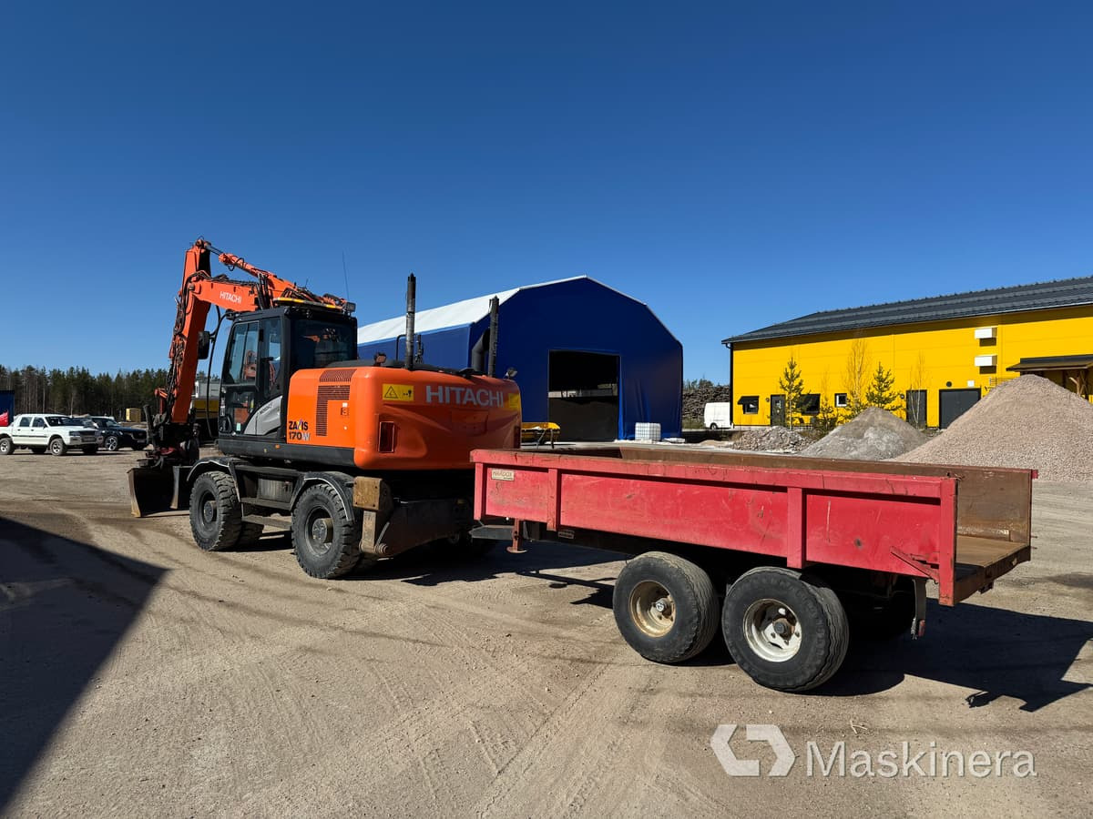 Hitachi ZX170W-5B Hjulgrävare Hitachi ZX170W med vagn - Rupsgraafmachine: afbeelding 3 Hitachi ZX170W-5B Hjulgrävare Hitachi ZX170W med vagn - Rupsgraafmachine: afbeelding 3