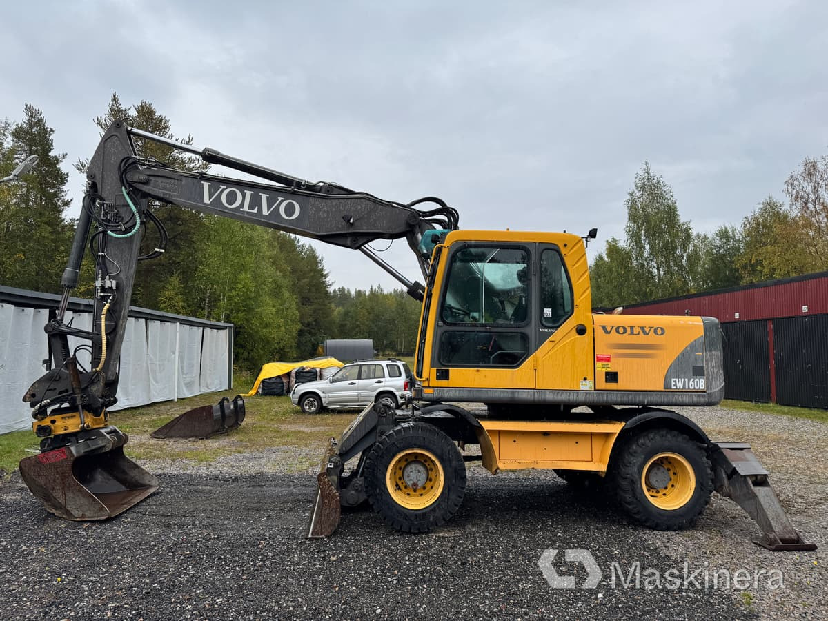 Hjulgrävare Volvo EW160B med tillbehör - Rupsgraafmachine: afbeelding 2 Hjulgrävare Volvo EW160B med tillbehör - Rupsgraafmachine: afbeelding 2
