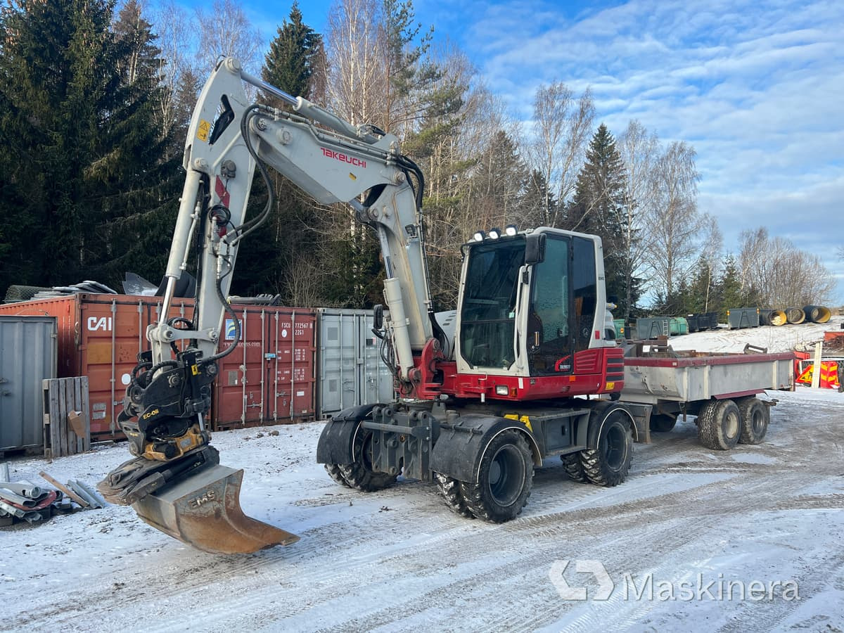 Hjulgrävare Takeuchi TB295W med tillbehör - Rupsgraafmachine: afbeelding 1 Hjulgrävare Takeuchi TB295W med tillbehör - Rupsgraafmachine: afbeelding 1