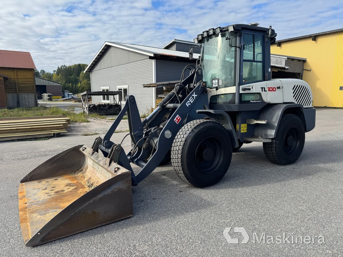Hjullastare Terex TL100 med redskap - Wiellader: afbeelding 1 Hjullastare Terex TL100 med redskap - Wiellader: afbeelding 1