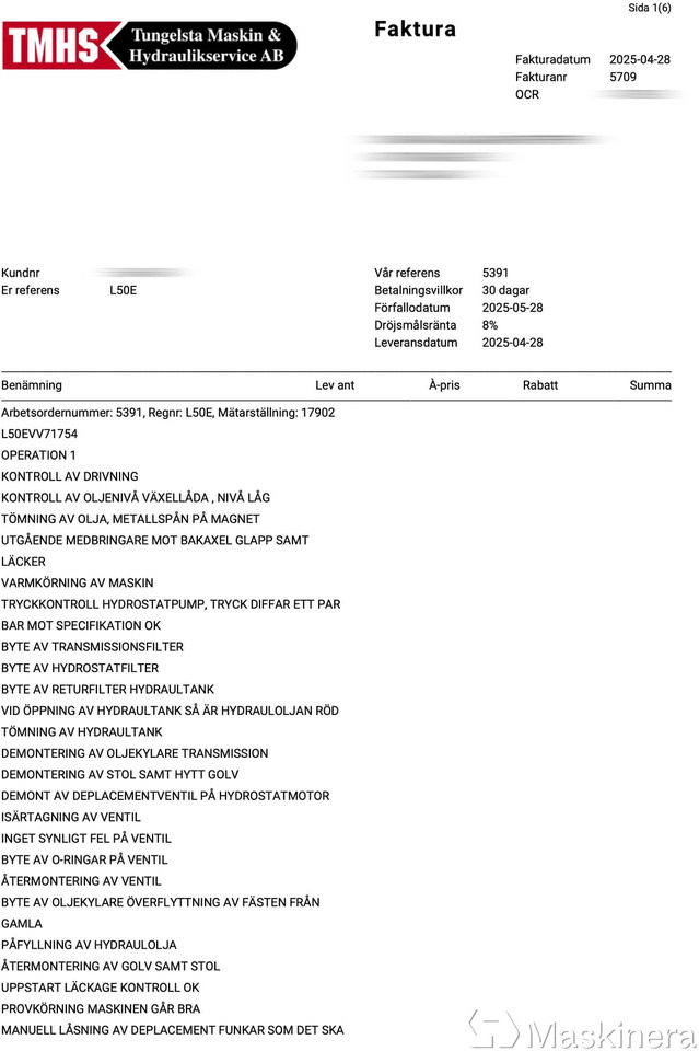 Wiellader Hjullastare Volvo L50E med tillbehör: afbeelding 50 Wiellader Hjullastare Volvo L50E med tillbehör: afbeelding 50