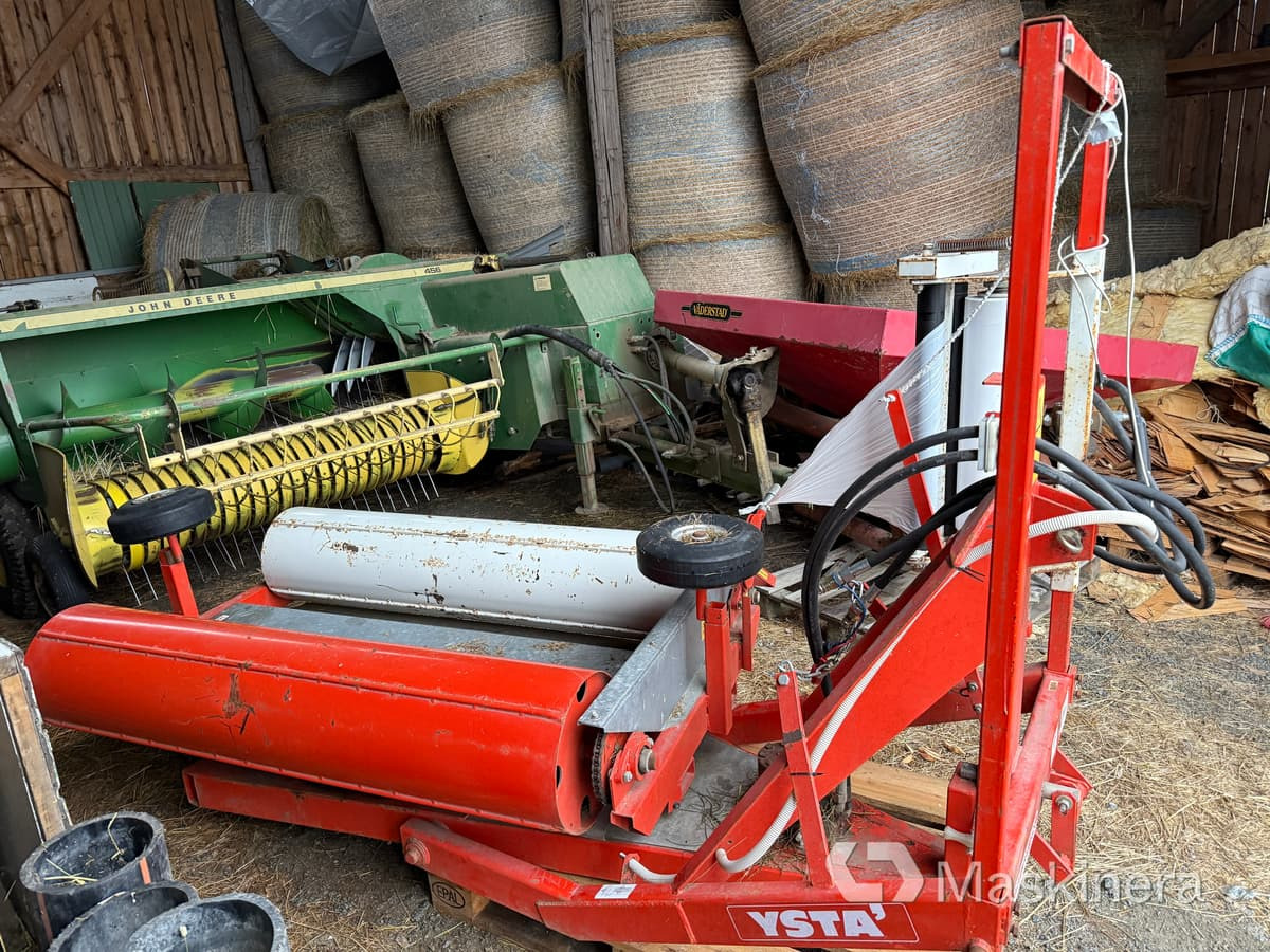 Inplastare Ysta Bale wrap 1600 med sidospakar - Wikkelaar: afbeelding 2 Inplastare Ysta Bale wrap 1600 med sidospakar - Wikkelaar: afbeelding 2