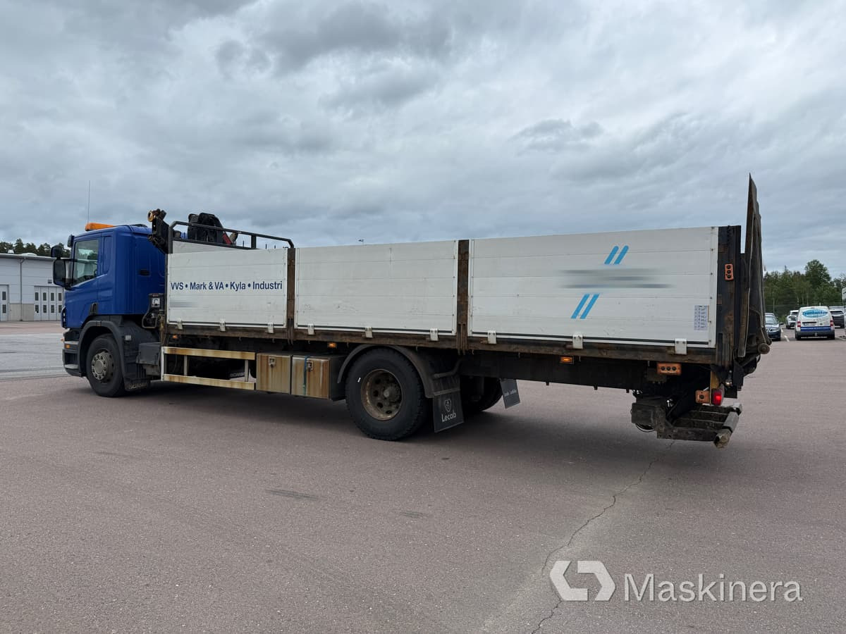 Kranbil Scania P320 - Vrachtwagen met open laadbak, Kraanwagen: afbeelding 3 Kranbil Scania P320 - Vrachtwagen met open laadbak, Kraanwagen: afbeelding 3