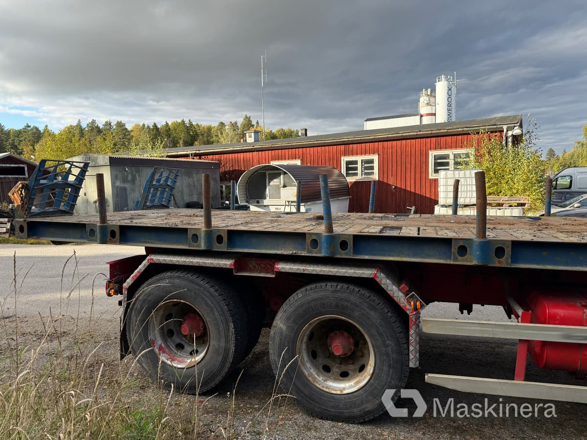 Lastväxlare Scania R420 6X4 Tridem med maskinflak och grusflak - Haakarmsysteem vrachtwagen: afbeelding 5 Lastväxlare Scania R420 6X4 Tridem med maskinflak och grusflak - Haakarmsysteem vrachtwagen: afbeelding 5
