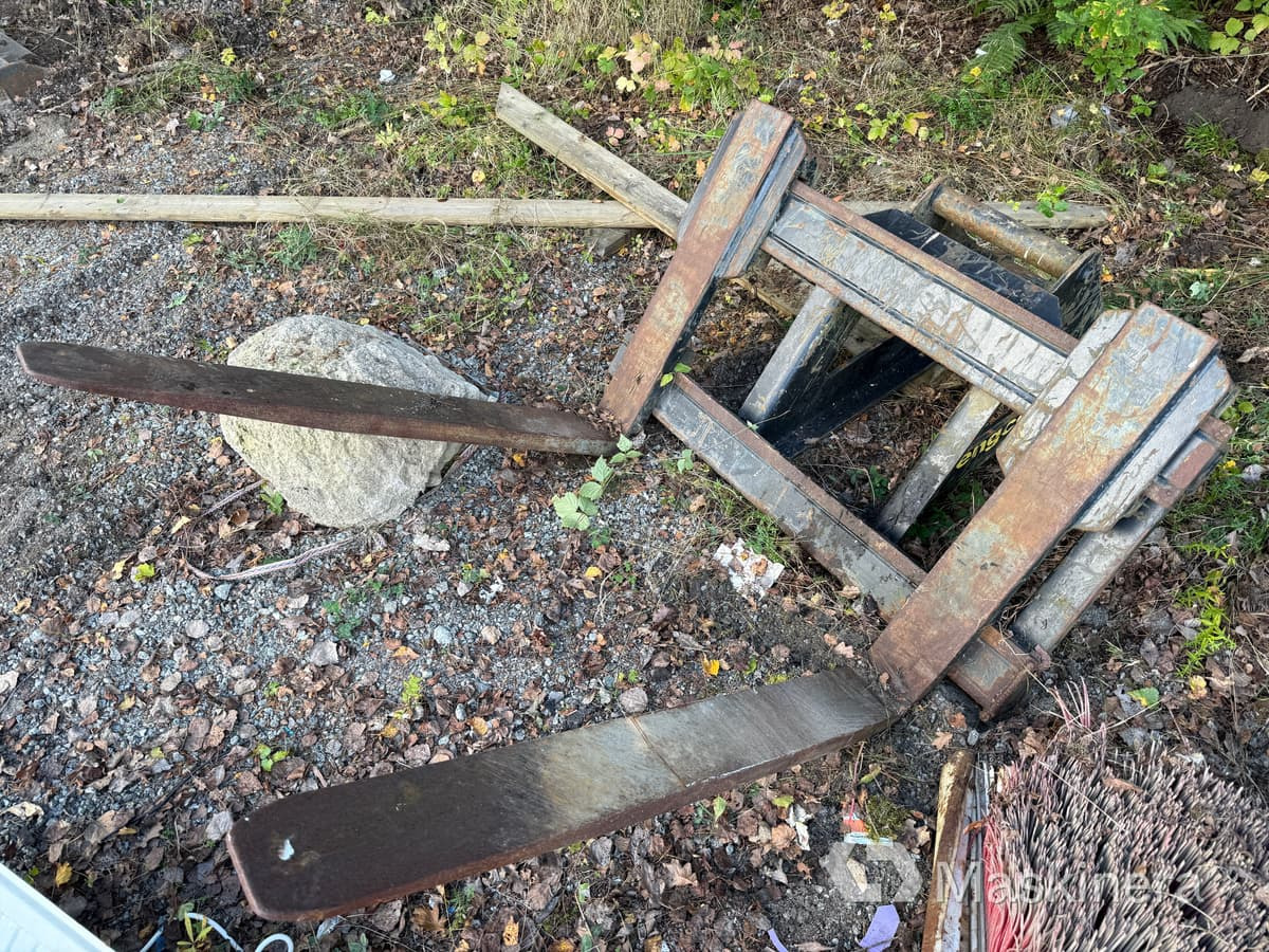 Pallgafflar/Gaffelställ S60 Engcon - Vorken: afbeelding 1 Pallgafflar/Gaffelställ S60 Engcon - Vorken: afbeelding 1