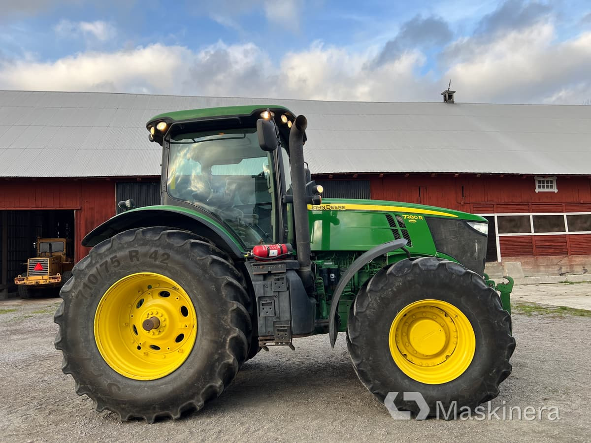 Traktor John Deere 7280R med dubbelmontage & GPS - Tractor: afbeelding 4 Traktor John Deere 7280R med dubbelmontage & GPS - Tractor: afbeelding 4