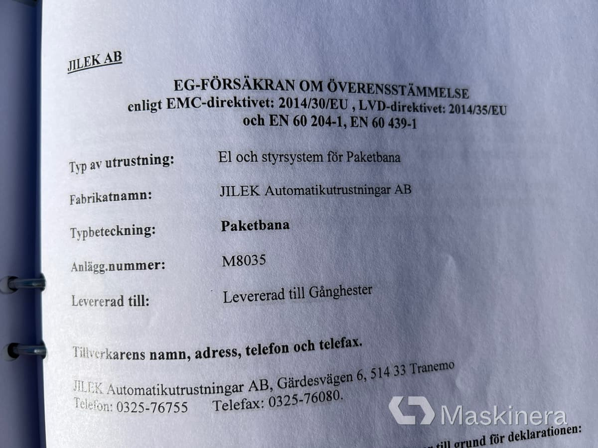 Lopende band Transportband med rullbana Hanter 10,9 m: afbeelding 26