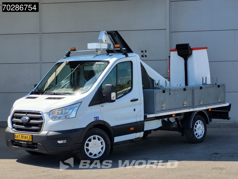 Ford Transit 130pk Hoogwerker 11meter Werkhoogte Trekhaak Airco Cruise Euro6 Nacelle Arbeitsbühne 1Personen Trekhaak Cruise control - Bestelwagen: afbeelding 3 Ford Transit 130pk Hoogwerker 11meter Werkhoogte Trekhaak Airco Cruise Euro6 Nacelle Arbeitsbühne 1Personen Trekhaak Cruise control - Bestelwagen: afbeelding 3