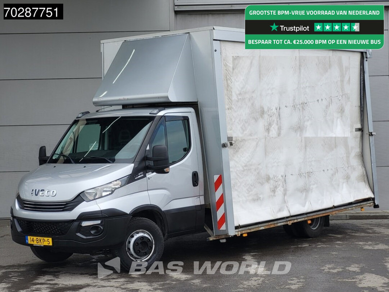 Bestelwagen Iveco Daily 70C21 3.0L Glasresteel Automaat Luchtvering Airco Cruise Camera Euro6 Airco Cruise control: afbeelding 1