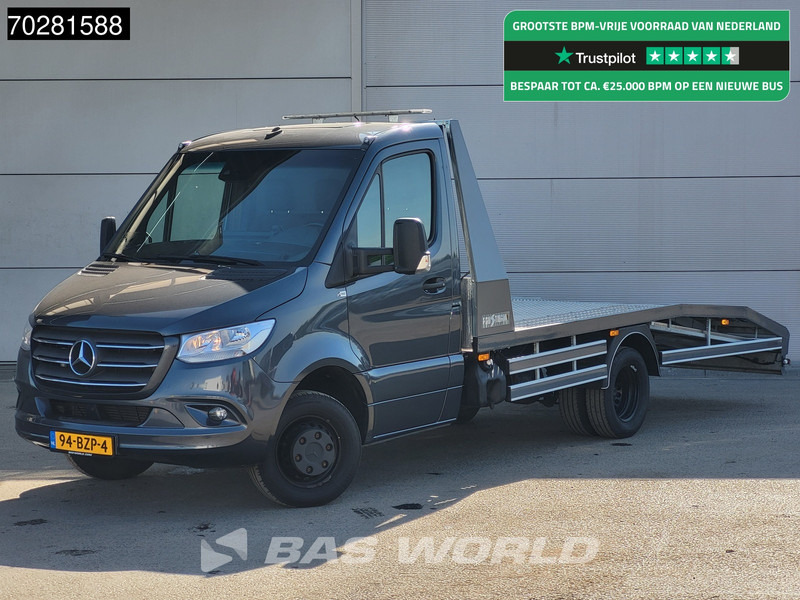 Mercedes-Benz Sprinter 519 3.0L V6 Autotransporter Oprijwagen Lier Trekhaak Navi Airco Cruise MBUX Euro6 Cartransporter Airco Trekhaak Cruise control - Bestelwagen: afbeelding 1 Mercedes-Benz Sprinter 519 3.0L V6 Autotransporter Oprijwagen Lier Trekhaak Navi Airco Cruise MBUX Euro6 Cartransporter Airco Trekhaak Cruise control - Bestelwagen: afbeelding 1