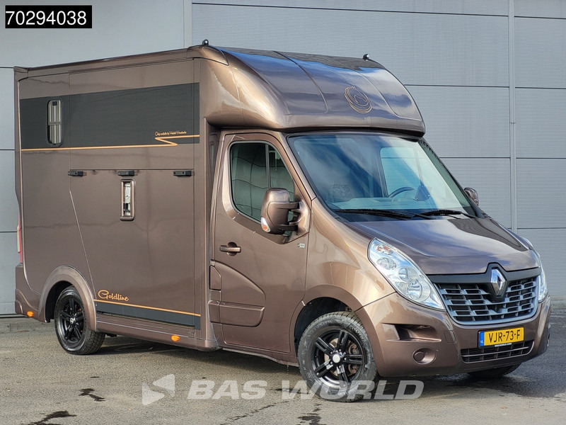 Renault Master 130pk Paardenwagen Hengstenuitvoeren Trekhaak Airco Euro6 Horsetruck Veewagen Horse 14m3 Airco Trekhaak - Bestelwagen: afbeelding 3 Renault Master 130pk Paardenwagen Hengstenuitvoeren Trekhaak Airco Euro6 Horsetruck Veewagen Horse 14m3 Airco Trekhaak - Bestelwagen: afbeelding 3