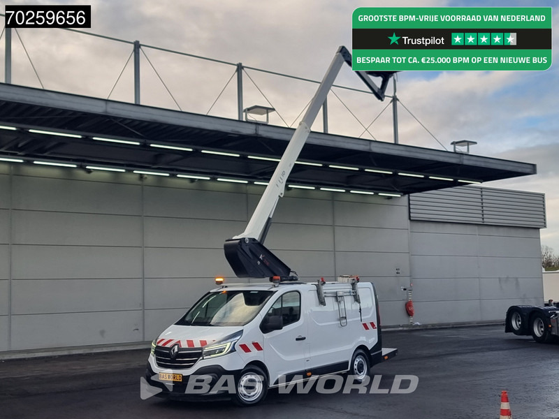 Renault Trafic 145pk Hoogwerker 11,4meter Werkhoogte LED Airco Cruise Werkplaatsinrichting Euro6 Nacelle Arbeitsbühne Klubb K21B Hubarbeitsbühn - Bestelwagen: afbeelding 1 Renault Trafic 145pk Hoogwerker 11,4meter Werkhoogte LED Airco Cruise Werkplaatsinrichting Euro6 Nacelle Arbeitsbühne Klubb K21B Hubarbeitsbühn - Bestelwagen: afbeelding 1