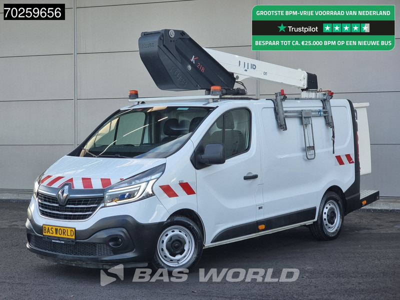 Renault Trafic 145pk Klubb K21B 11,4meter werkhoogte Hoogwerker Euro6 Nacelle Arbeitsbühne 5m3 Airco Cruise control - Bestelwagen: afbeelding 1 Renault Trafic 145pk Klubb K21B 11,4meter werkhoogte Hoogwerker Euro6 Nacelle Arbeitsbühne 5m3 Airco Cruise control - Bestelwagen: afbeelding 1