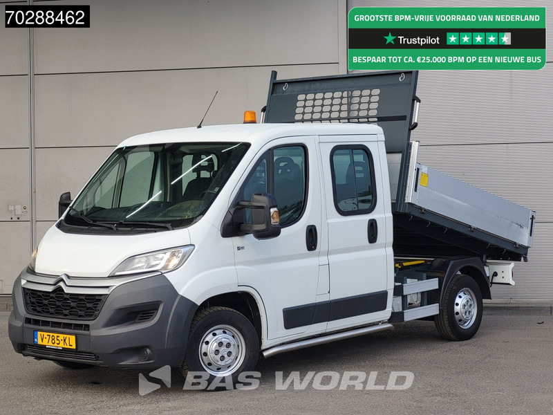 Citroën Jumper 130PK Kipper Dubbel Cabine Trekhaak Euro6 Tipper Benne Kieper 2m3 Trekhaak - Kipper bestelwagen: afbeelding 1 Citroën Jumper 130PK Kipper Dubbel Cabine Trekhaak Euro6 Tipper Benne Kieper 2m3 Trekhaak - Kipper bestelwagen: afbeelding 1