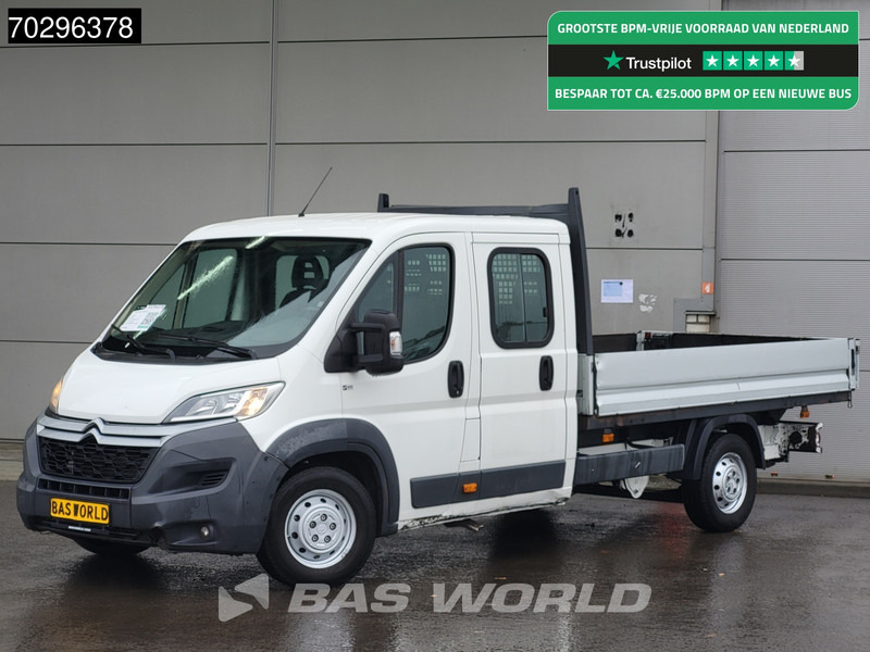 Citroën Jumper 130PK Open Laadbak Dubbel Cabine Trekhaak Airco Cruise Euro6 Pritsche Pickup Open Box Airco Trekhaak Cruise control - Bestelwagen open laadbak: afbeelding 1 Citroën Jumper 130PK Open Laadbak Dubbel Cabine Trekhaak Airco Cruise Euro6 Pritsche Pickup Open Box Airco Trekhaak Cruise control - Bestelwagen open laadbak: afbeelding 1