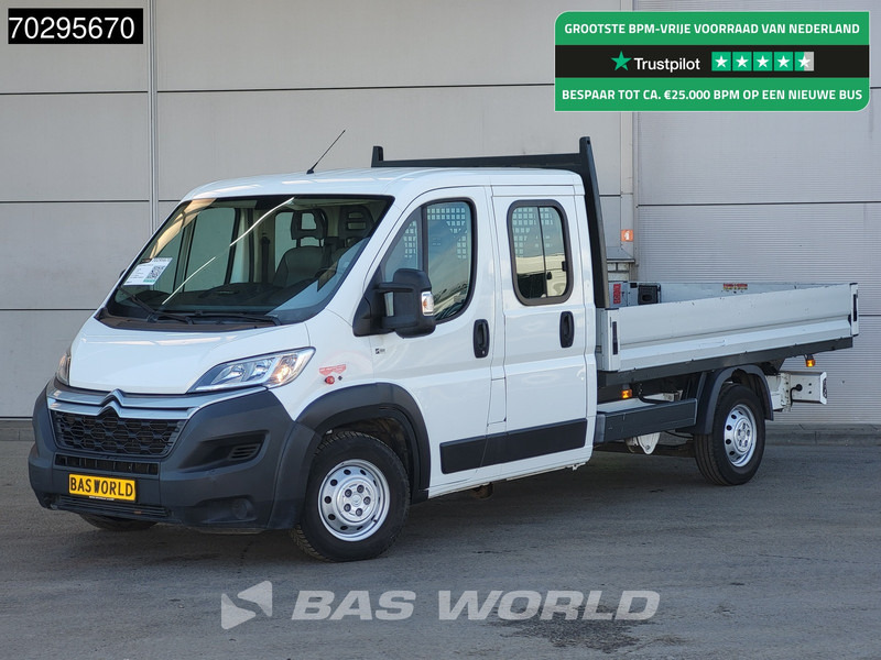 Citroën Jumper 140PK Open Laadbak Dubbele Cabine Euro6 Pritsche Pickup Open Box - Bestelwagen open laadbak: afbeelding 1 Citroën Jumper 140PK Open Laadbak Dubbele Cabine Euro6 Pritsche Pickup Open Box - Bestelwagen open laadbak: afbeelding 1
