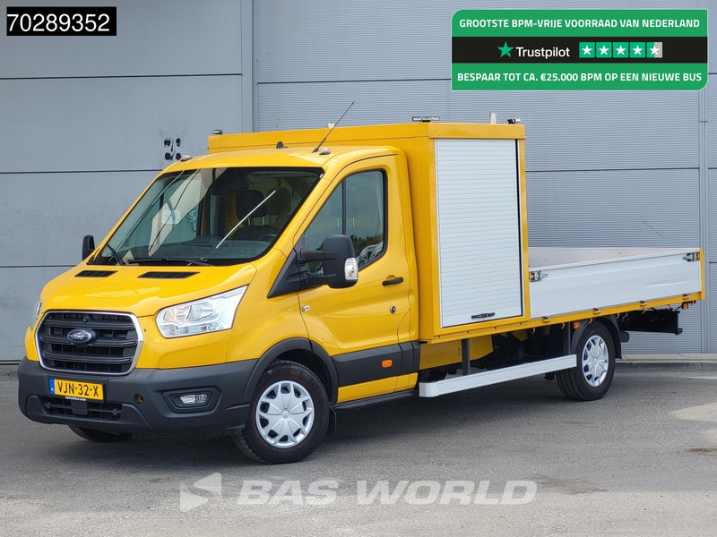Ford Transit 130pk Open Laadbak Trekhaak Airco Cruise Euro6 APK 03-2026 Pickup Pritsche Open Box Airco Trekhaak Cruise control - Bestelwagen open laadbak: afbeelding 1 Ford Transit 130pk Open Laadbak Trekhaak Airco Cruise Euro6 APK 03-2026 Pickup Pritsche Open Box Airco Trekhaak Cruise control - Bestelwagen open laadbak: afbeelding 1