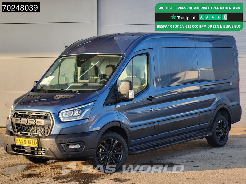 Ford Transit 165pk Automaat Black Edition Limited L3H2 Nwe model! CarPlay Xenon Camera 11m3 Airco Cruise control - Gesloten bestelwagen: afbeelding 1 Ford Transit 165pk Automaat Black Edition Limited L3H2 Nwe model! CarPlay Xenon Camera 11m3 Airco Cruise control - Gesloten bestelwagen: afbeelding 1
