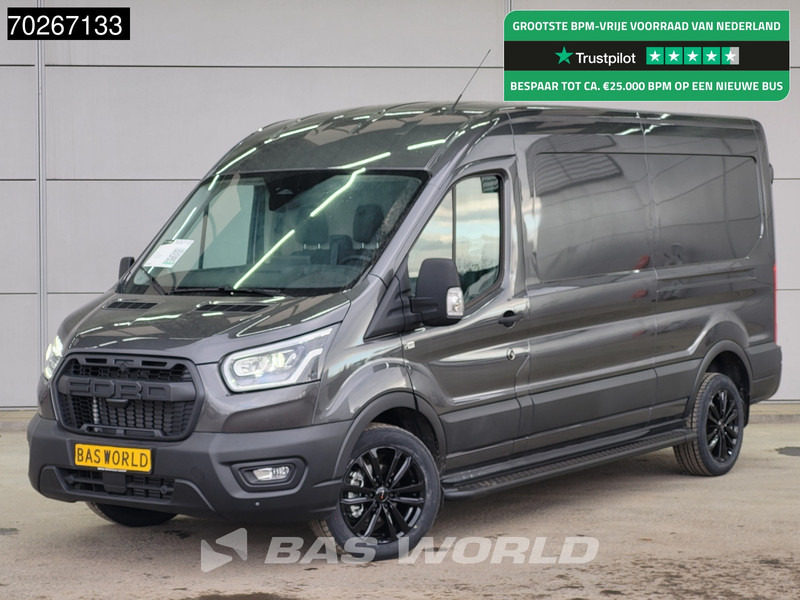 Ford Transit 165pk Automaat Black Edtion L3H2 10'' Xenon CarPlay Camera PDC L3 11m3 Airco Cruise control - Gesloten bestelwagen: afbeelding 1 Ford Transit 165pk Automaat Black Edtion L3H2 10'' Xenon CarPlay Camera PDC L3 11m3 Airco Cruise control - Gesloten bestelwagen: afbeelding 1