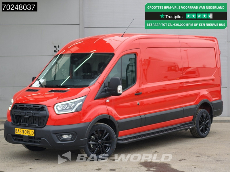 Ford Transit 165pk Automaat Limited Black Edition Raptor Grill 2025-Model L3H2 CarPlay Xenon Camera Airco Cruise Parkeersensoren Euro6 L3 11m - Gesloten bestelwagen: afbeelding 1 Ford Transit 165pk Automaat Limited Black Edition Raptor Grill 2025-Model L3H2 CarPlay Xenon Camera Airco Cruise Parkeersensoren Euro6 L3 11m - Gesloten bestelwagen: afbeelding 1