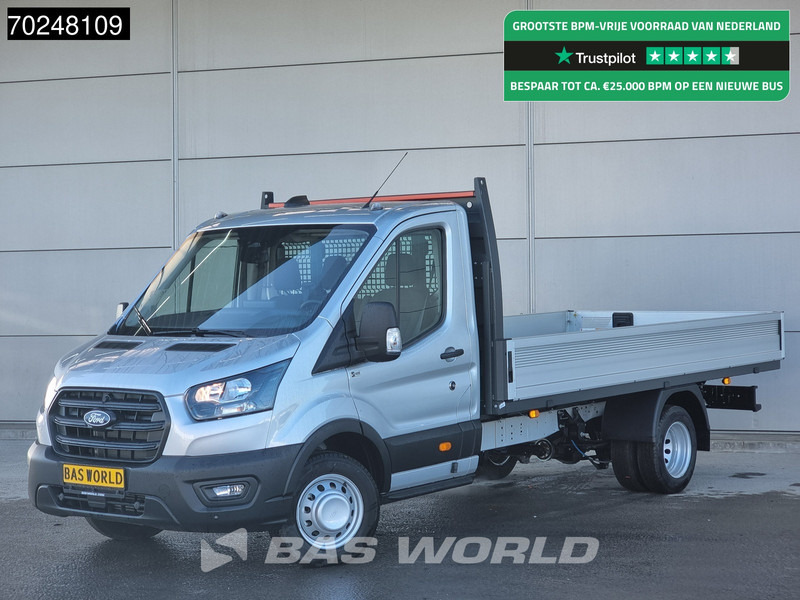 Ford Transit 165pk Open laadbak Dubbellucht Pritsche Trekhaak Airco Cruise Camera 3m3 Airco Trekhaak Cruise control - Bestelwagen open laadbak: afbeelding 1 Ford Transit 165pk Open laadbak Dubbellucht Pritsche Trekhaak Airco Cruise Camera 3m3 Airco Trekhaak Cruise control - Bestelwagen open laadbak: afbeelding 1