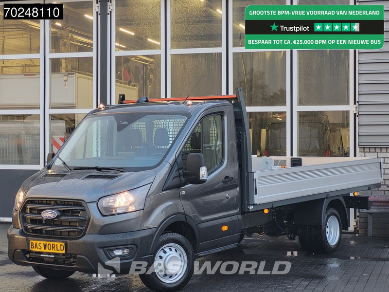 Ford Transit 165pk Open laadbak Dubbellucht Pritsche Trekhaak Airco Cruise Camera Airco Trekhaak Cruise control - Bestelwagen open laadbak: afbeelding 1 Ford Transit 165pk Open laadbak Dubbellucht Pritsche Trekhaak Airco Cruise Camera Airco Trekhaak Cruise control - Bestelwagen open laadbak: afbeelding 1
