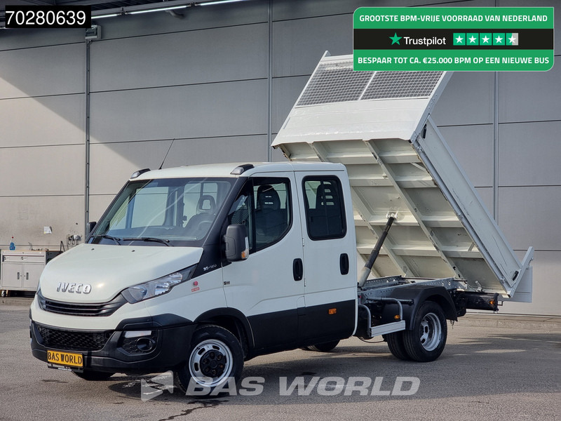 Iveco Daily 35C12 Kipper Dubbel Cabine Dubbellucht 3,5t Trekhaak Airco Cruise Euro6 Tipper Benne Kieper Airco Dubbel cabine Trekhaak Cruise - Kipper bestelwagen: afbeelding 1 Iveco Daily 35C12 Kipper Dubbel Cabine Dubbellucht 3,5t Trekhaak Airco Cruise Euro6 Tipper Benne Kieper Airco Dubbel cabine Trekhaak Cruise - Kipper bestelwagen: afbeelding 1