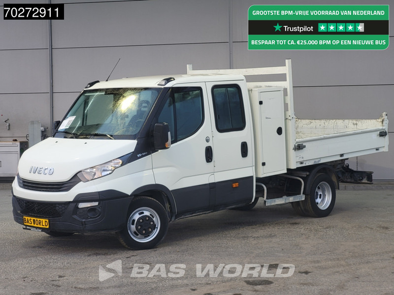 Iveco Daily 35C12 Kipper Dubbel Cabine met Kist Dubbellucht 3,5t Trekhaak Airco Cruise Euro6 Kieper Tipper Benne 1m3 Airco Dubbel cabine Tre - Kipper bestelwagen: afbeelding 1 Iveco Daily 35C12 Kipper Dubbel Cabine met Kist Dubbellucht 3,5t Trekhaak Airco Cruise Euro6 Kieper Tipper Benne 1m3 Airco Dubbel cabine Tre - Kipper bestelwagen: afbeelding 1