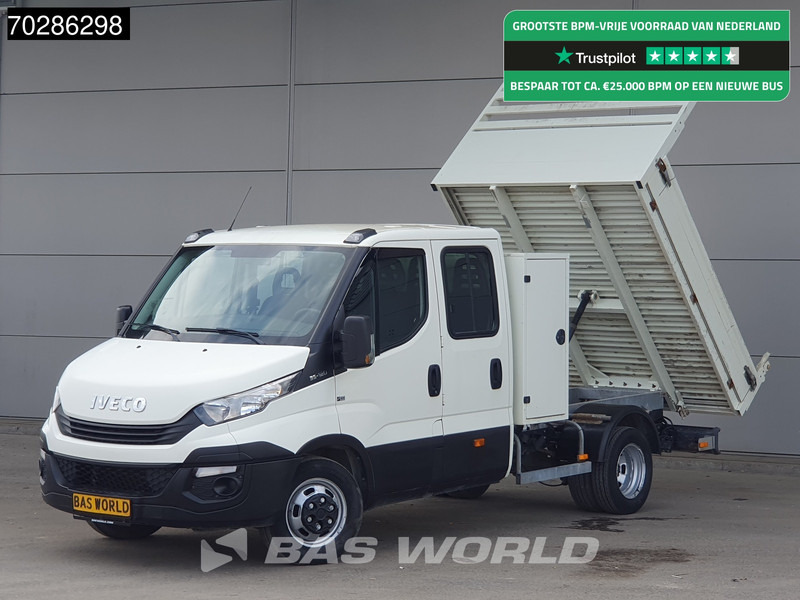 Iveco Daily 35C12 Open Laadbak met Kist Dubbel Cabine Dubbellucht 3,5t Trekhaak Airco Cruise Euro6 Pritsche Pickup Open Box 2m3 Airco Trekha - Bestelwagen open laadbak: afbeelding 1 Iveco Daily 35C12 Open Laadbak met Kist Dubbel Cabine Dubbellucht 3,5t Trekhaak Airco Cruise Euro6 Pritsche Pickup Open Box 2m3 Airco Trekha - Bestelwagen open laadbak: afbeelding 1
