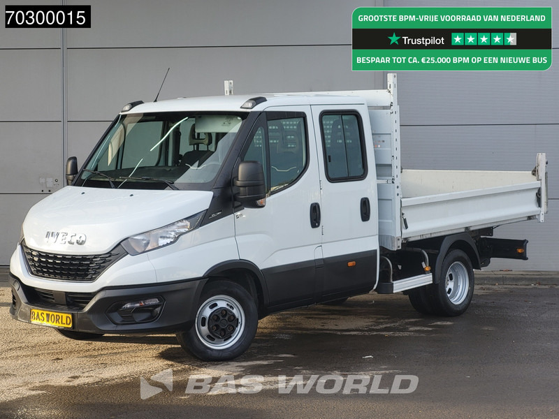 Iveco Daily 35C14 Dubbel Cabine Kipper Dubbellucht 3,5t Trekhaak Airco Cruise Euro6 Tipper Benne Kieper Airco Trekhaak Cruise control - Kipper bestelwagen: afbeelding 1 Iveco Daily 35C14 Dubbel Cabine Kipper Dubbellucht 3,5t Trekhaak Airco Cruise Euro6 Tipper Benne Kieper Airco Trekhaak Cruise control - Kipper bestelwagen: afbeelding 1