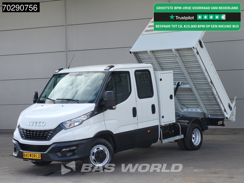 Iveco Daily 35C14 Kipper met Kist Dubbel Cabine Dubbellucht 3,5t Trekhaak Airco Cruise Euro6 Kieper Tipper Benne 2m3 Airco Trekhaak Cruise c - Kipper bestelwagen: afbeelding 1 Iveco Daily 35C14 Kipper met Kist Dubbel Cabine Dubbellucht 3,5t Trekhaak Airco Cruise Euro6 Kieper Tipper Benne 2m3 Airco Trekhaak Cruise c - Kipper bestelwagen: afbeelding 1