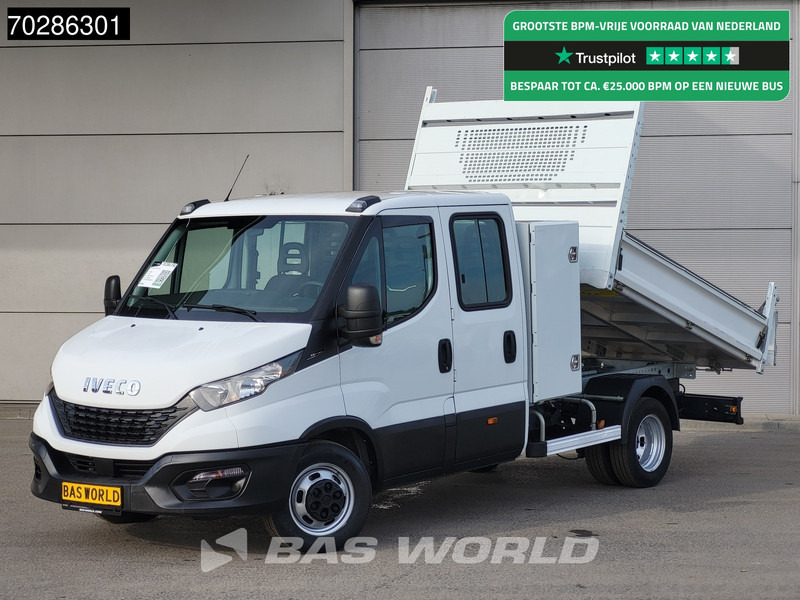 Iveco Daily 35C14 Open Laadbak met Kist Dubbel Cabine Dubbellucht 3,5t Trekhaak Airco Cruise Euro6 Pickup Pritsche Open Box 2m3 Airco Trekha - Bestelwagen open laadbak: afbeelding 1 Iveco Daily 35C14 Open Laadbak met Kist Dubbel Cabine Dubbellucht 3,5t Trekhaak Airco Cruise Euro6 Pickup Pritsche Open Box 2m3 Airco Trekha - Bestelwagen open laadbak: afbeelding 1