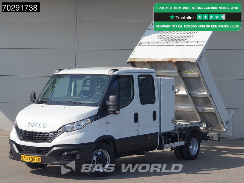 Iveco Daily 35C14 Open Laadbak met Kist Dubbel Cabine Dubbellucht 3,5t Trekhaak Airco Cruise Euro6 Pritsche Pickup Open Box 2m3 Airco Trekha - Bestelwagen open laadbak: afbeelding 1 Iveco Daily 35C14 Open Laadbak met Kist Dubbel Cabine Dubbellucht 3,5t Trekhaak Airco Cruise Euro6 Pritsche Pickup Open Box 2m3 Airco Trekha - Bestelwagen open laadbak: afbeelding 1