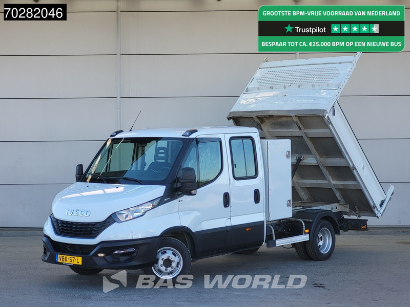 Iveco Daily 35C14 Open Laadbak met Kist Dubbel Cabine Dubbellucht 3,5t Trekhaak Airco Cruise Euro6 Pritsche Pickup Open Box Airco Dubbel cab - Bestelwagen open laadbak: afbeelding 1 Iveco Daily 35C14 Open Laadbak met Kist Dubbel Cabine Dubbellucht 3,5t Trekhaak Airco Cruise Euro6 Pritsche Pickup Open Box Airco Dubbel cab - Bestelwagen open laadbak: afbeelding 1