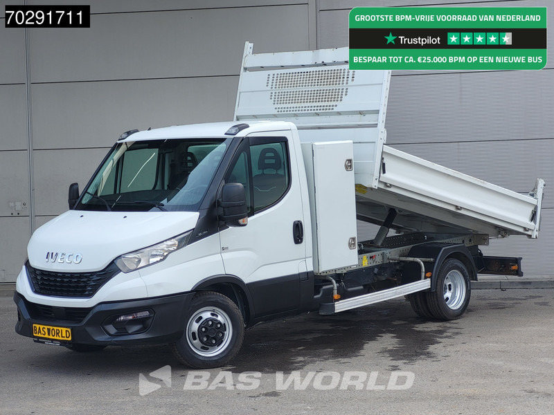 Iveco Daily 35C14 Open Laadbak met Kist Dubbellucht 3,5t Trekhaak Airco Cruise Euro6 Pritsche Pickup Open Box 2m3 Airco Trekhaak Cruise cont - Bestelwagen open laadbak: afbeelding 1 Iveco Daily 35C14 Open Laadbak met Kist Dubbellucht 3,5t Trekhaak Airco Cruise Euro6 Pritsche Pickup Open Box 2m3 Airco Trekhaak Cruise cont - Bestelwagen open laadbak: afbeelding 1