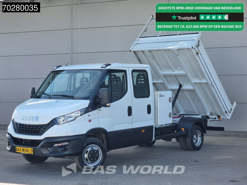 Iveco Daily 35C16 3.0L Kipper met Kist Dubbel Cabine Dubbellucht 3,5t Trekhaak Airco Cruise Euro6 Kieper Tipper Benne Airco Trekhaak Cruise - Bestelwagen open laadbak: afbeelding 1 Iveco Daily 35C16 3.0L Kipper met Kist Dubbel Cabine Dubbellucht 3,5t Trekhaak Airco Cruise Euro6 Kieper Tipper Benne Airco Trekhaak Cruise - Bestelwagen open laadbak: afbeelding 1