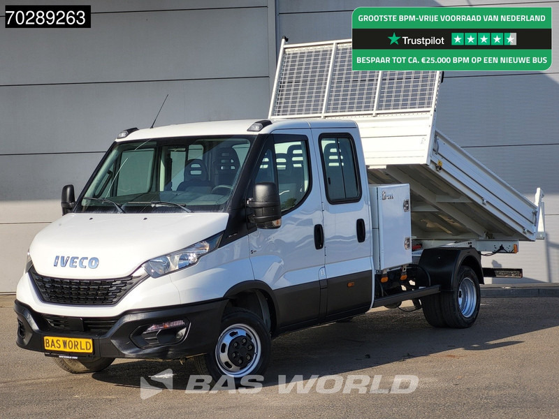 Iveco Daily 35C16 3.0L Open Laadbak met Kist Dubbel Cabine Dubbellucht 3,5t Trekhaak Navi Airco Cruise Camera Euro6 Pritsche Pickup Open Box - Bestelwagen open laadbak: afbeelding 1 Iveco Daily 35C16 3.0L Open Laadbak met Kist Dubbel Cabine Dubbellucht 3,5t Trekhaak Navi Airco Cruise Camera Euro6 Pritsche Pickup Open Box - Bestelwagen open laadbak: afbeelding 1