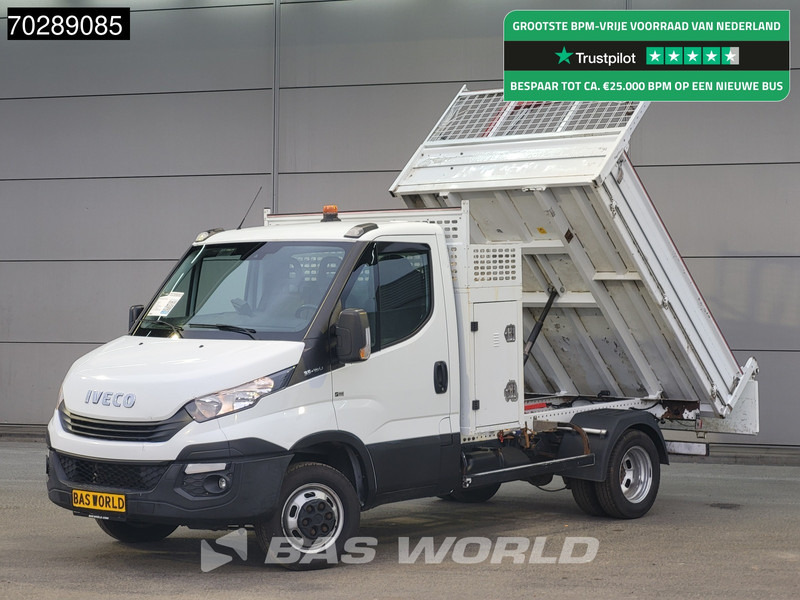 Iveco Daily 35C16 Kipper met Kraan Dubbellucht 3,5t Trekhaak Airco Cruise Camera Euro6 Crane Kran Kranwagen 2m3 Airco Trekhaak Cruise contro - Kipper bestelwagen: afbeelding 1 Iveco Daily 35C16 Kipper met Kraan Dubbellucht 3,5t Trekhaak Airco Cruise Camera Euro6 Crane Kran Kranwagen 2m3 Airco Trekhaak Cruise contro - Kipper bestelwagen: afbeelding 1