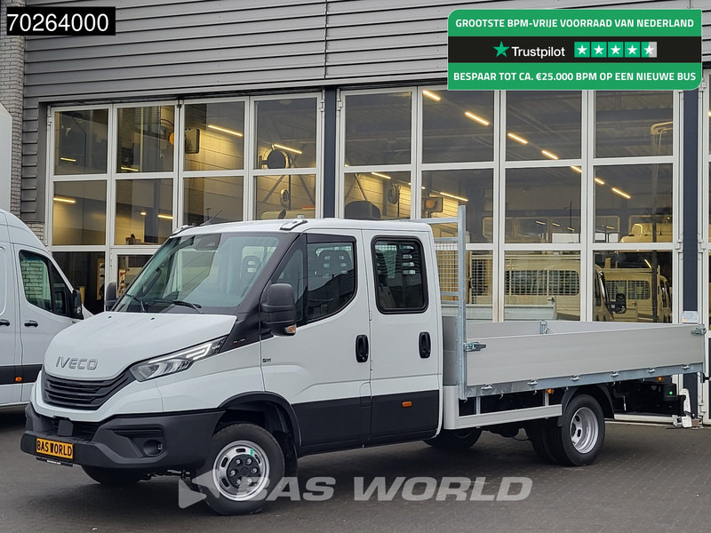 Iveco Daily 35C18 3.0 180PK Nwe model 2025 NL Open laadbak Dubbel Cabine Navi Camera Cruise LED 3,5T Trekvermogen Pritsche Pickup 3m3 Airco - Bestelwagen open laadbak: afbeelding 1 Iveco Daily 35C18 3.0 180PK Nwe model 2025 NL Open laadbak Dubbel Cabine Navi Camera Cruise LED 3,5T Trekvermogen Pritsche Pickup 3m3 Airco - Bestelwagen open laadbak: afbeelding 1